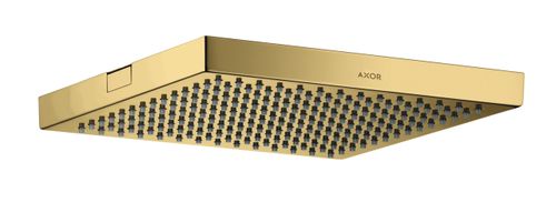 AXOR-HG-AXOR-ShowerSolutions-Kopfbrause-240-240-1jet-Decke-Polished-Gold-Optic-10924990 gallery number 1